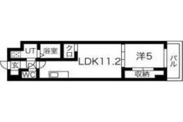 ビエラコート岸部中間取り図面