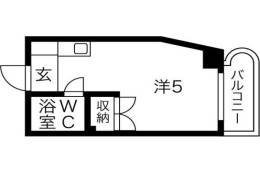 カルム千里山Ⅱ間取り図面