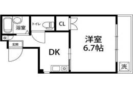 見付山マンション間取り図面
