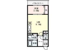 クオーレ南正雀駅前間取り図面