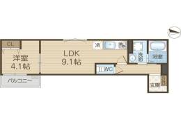 アート茨木間取り図面