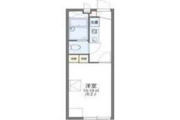 レオパレスパレス三島間取り図面