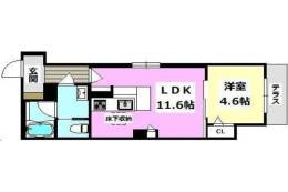 シャーメゾンENGLISCH間取り図面