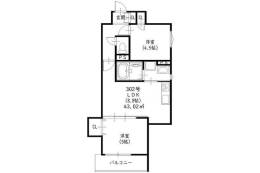 クリエオーレ一津屋Ⅰ間取り図面