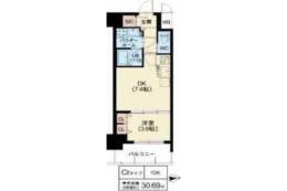 スプランディッド江坂III間取り図面