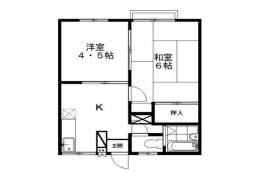 エステートピア橋爪間取り図面