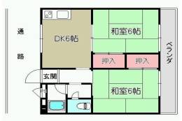 白井マンション間取り図面