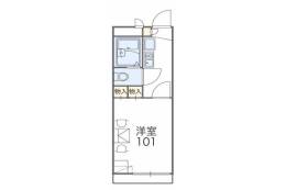 レオパレス南平台間取り図面