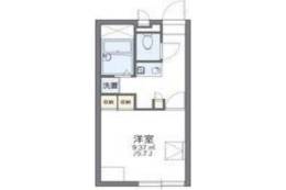 レオパレスビブレ千里山間取り図面