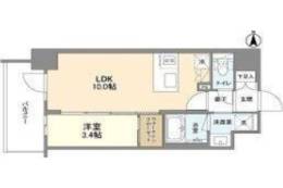 ズーノクルーズ江坂間取り図面