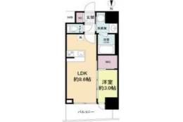 セレニテ江坂グランデ間取り図面