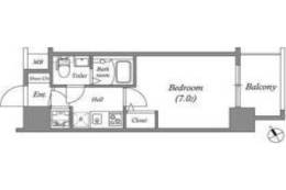 アドバンス新大阪ラシュレ間取り図面