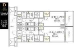 THE　MUTUAL　江坂間取り図面