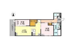 ラ・パーチェ江坂 Ⅰ間取り図面