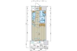 ファーストフィオーレ江坂江の木町パークサイド間取り図面