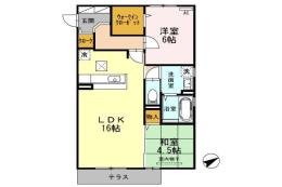 たまきＡ・B棟　Ｂ棟間取り図面