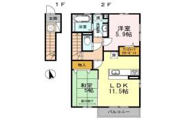 アミティーハウスⅡ間取り図面