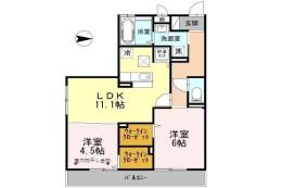 ラ・パーチェ間取り図面