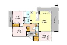 セジュールミヤケⅡ間取り図面