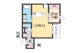 パルボヌール間取り図面