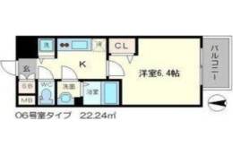 メインステージ新大阪間取り図面