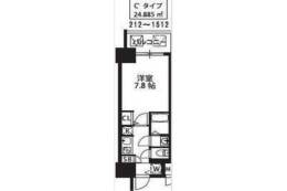 S-RESIDENCE新大阪駅前間取り図面