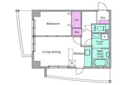 キャニスコート上新庄間取り図面