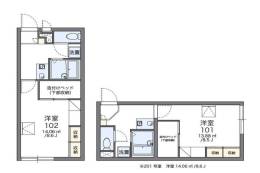 レオパレスローズ間取り図面