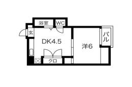 江坂はなヴィラ間取り図面