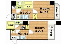 U-ro新大阪間取り図面