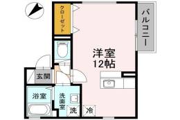 シルクコート　A間取り図面