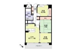 カーサヴェルデ大道南間取り図面