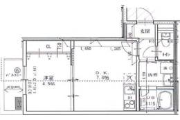 エテルナコート総持寺間取り図面