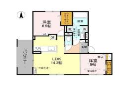 D-residence下田部B間取り図面