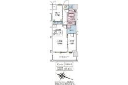 スプランディッド梅田グランノース間取り図面