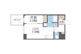 コンフォリア・リヴ南森町Ⅱ間取り図面