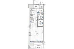 エスリード御堂筋梅田間取り図面