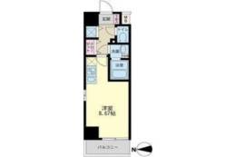 JMFレジデンス大阪福島間取り図面