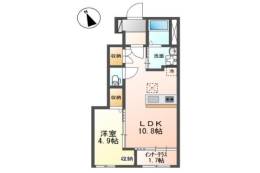 （仮称）茨木市宇野辺アパート新築工事間取り図面