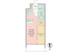 セレニテ東梅田アリエ間取り図面