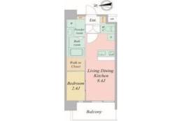 セレニテ梅田北アリエ壱番館間取り図面