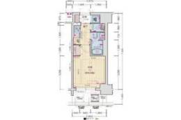 ソルテラスOSAKA千里丘駅前間取り図面