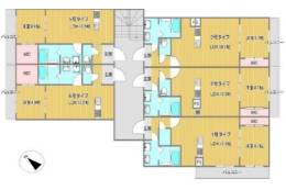 ラ・フェリシア桜川間取り図面