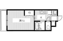 グランメール東淀川　　☆バス・トイレ別セパレート☆室内洗濯間取り図面