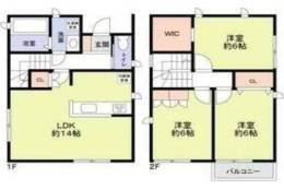 貸家間取り図面