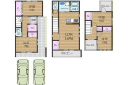 貸家間取り図面