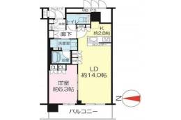 ジオタワー高槻ミューズフロント間取り図面