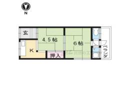 よすみコーポＢ棟間取り図面