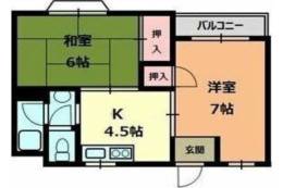 登町ハイツ間取り図面