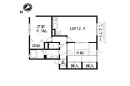 カサブランカII間取り図面